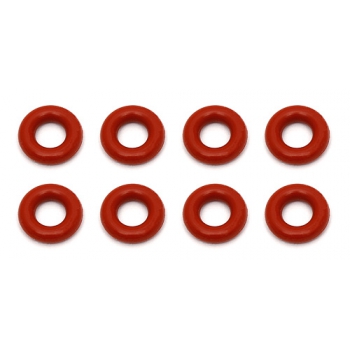 #81186 - RC8B3 Shock O-rings, red - Team Associated